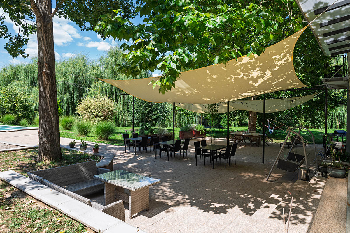 A Varga Villa terasza